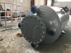 不銹鋼搪瓷反應釜、恒溫攪拌內外盤管電
